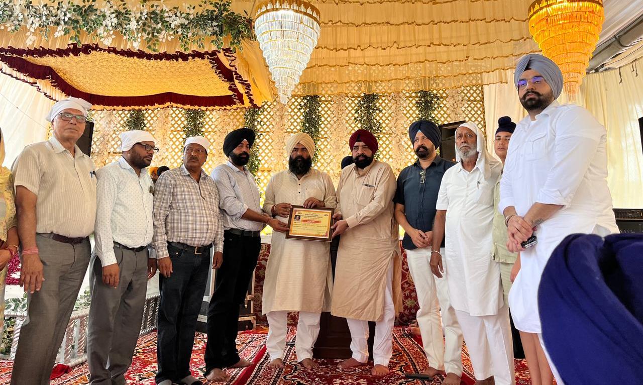Donated eyes posthumously